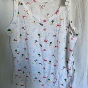 Loft tank top